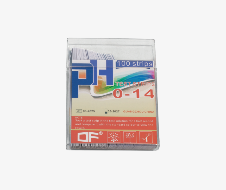 QX pH Test Strips 0-14 (100 stk.)