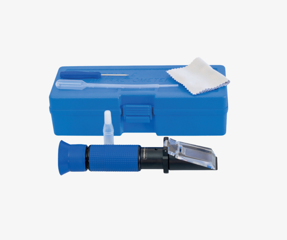QX Refraktometer 0-10% Brix Incl. ”ATC”