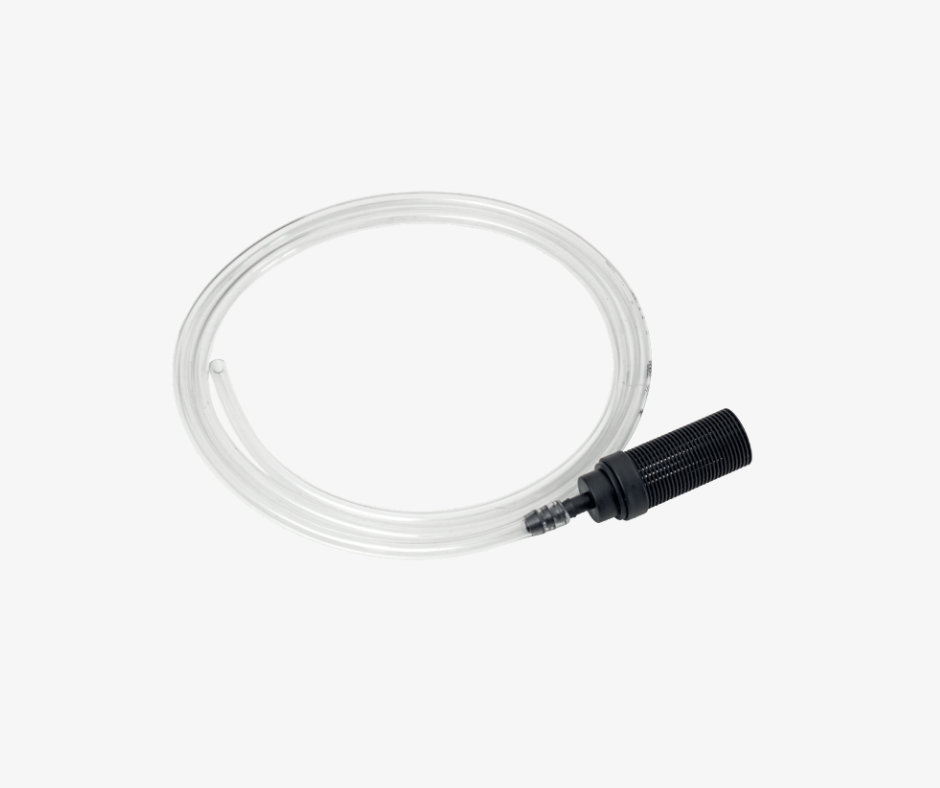 QX sugeslange 2,5m & Filterenhed for Model 0,1-0,9%